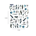 Наклейки Joyful Nail Foil marble №1830 JO-1830