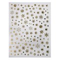 Наклейки Joyful Снежинки №912 Gold Holography JO-912GH - фото 538307