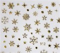 Наклейки Joyful Снежинки №912 Gold Holography JO-912GH - фото 538309