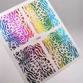 Наклейки голография Zoo Nail Art №1658 zn/1658