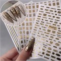 Наклейки для ногтей YJ Golden retro №31J YJ/31J - фото 538634