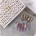 Наклейки для ногтей YJ Golden retro №34J YJ/34J - фото 538646
