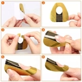 Одноразовые формы Soline Charms, широкие, золотые, 500 шт. sl/Form-gh