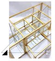 Органайзер на стол, 7 секций, стеклянный YJ/storgM - фото 540655
