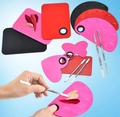 Палитра для размешивания красок из нержавеющей стали, standart pink MJ-TSB-40