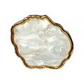 Палитра-кольцо для маникюра Мраморное кружево 34*40 мм JZ-05 - фото 541368