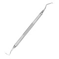 Педикюрная изогнутая игла из нержавеющей стали, 16,5х0,52 см KQ-YY-01 - фото 541431