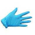 Перчатки Xinkuo нитриловые голубые, размер M 100шт/упк XK-NGM - фото 541722