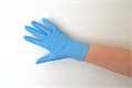 Перчатки Xinkuo нитриловые голубые, размер M 100шт/упк XK-NGM - фото 541723