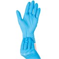 Перчатки Xinkuo нитриловые голубые, размер M 100шт/упк XK-NGM - фото 541724