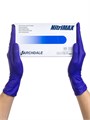 Перчатки нитриловые фиолетовые NitriMax-Nitrile, размер L , 100шт/упк NLF - фото 541899