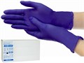 Перчатки нитриловые фиолетовые NitriMax-Nitrile, размер L , 100шт/упк NLF - фото 541900