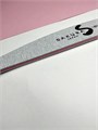 Пилка Sakura для искусственных ногтей серая, форма - полукруглая, абразивность 180/240 грит spl007 - фото 542482