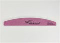 Пилка для ногтей Berous Pink, полумесяц, 100/180 грит Ber1018(P) - фото 542821