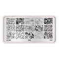 Пластина для стемпинга Go Stamp 107 Fabric GS107PL