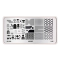 Пластина для стемпинга Go Stamp 168 Modernist GS168PL