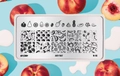 Пластина для стемпинга Go Stamp 185 Juicy Fruit GS185PL