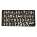 Пластина для стемпинга Sakura №17, 6*12 см STEMP-17
