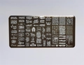 Пластина для стемпинга Sakura №19, 6*12 см STEMP-19