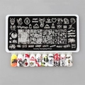 Пластина для стемпинга Swanky Stamping №102 SS102