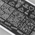 Пластина для стемпинга Swanky Stamping №102 SS102