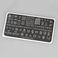 Пластина для стемпинга Swanky Stamping №104 SS104