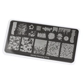 Пластина для стемпинга Swanky Stamping №105 SS105