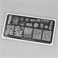 Пластина для стемпинга Swanky Stamping №105 SS105