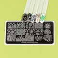 Пластина для стемпинга Swanky Stamping №12 SS012