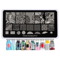Пластина для стемпинга Swanky Stamping №122 SS122