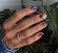 Пластина для стемпинга Swanky Stamping №125 большая, размер 14,5*9,5 см SS125
