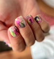 Пластина для стемпинга Swanky Stamping №125 большая, размер 14,5*9,5 см SS125
