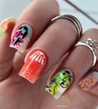 Пластина для стемпинга Swanky Stamping №125 большая, размер 14,5*9,5 см SS125