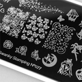 Пластина для стемпинга Swanky Stamping №77 SS077