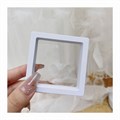 Рамка для демонстрации дизайна белая, квадрат, 7х7 см Рам-кв7 - фото 545691