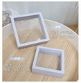 Рамка для демонстрации дизайна белая, квадрат, 7х7 см Рам-кв7 - фото 545693