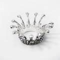 Подставка для кистей Silver Crystal, форма короны POT-77