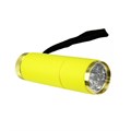 Портативный UV LED фонарик для полимеризации материала (желтый) uvfon-y - фото 546564