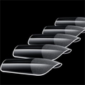 Прозрачные гелевые типсы Soft Gel Tips №6 миндаль, 600 шт (12 размеров) SGT12-06