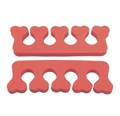 Разделители для пальцев, силиконовые, 2 шт., красные, сердце, IRISK А320-01-05 - фото 547253