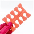 Разделители для пальцев, силиконовые, 2 шт., красные, сердце, IRISK А320-01-05 - фото 547255