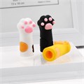 Силиконовый защитный колпачок для маникюрных инструментов Cat paw yellow PC-1 - фото 547898
