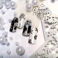 Слайдер фольгир. COMBI FOIL 111 зол. гологр+черн, IBDI Nails id/C111зг+ч