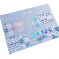 Слайдер фольгированный IBDI Nails COMBI FOIL 112 id/C112сг+б - фото 550357