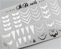 Слайдер фольгированный IBDI Nails FOIL 15 серебро id/f15s - фото 550376