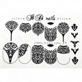 Слайдер фольгированный IBDI Nails FOIL 27 черный id/f27h - фото 550393