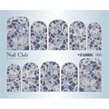 Слайдер-дизайн Fabrik (синее кружево), Nail Club nc/sd13 - фото 550450