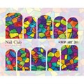 Слайдер-дизайн Pop Art (мозаика), Nail Club nc/sd12 - фото 550673
