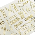 Слайдеры 3D Хрустальные C Gold №150 (золотой) SD-3D150G