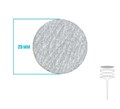 Сменные файлы для педикюрного диска L/P (25 мм) 240 грит (50 шт.) ws/SFLP25-240 - фото 551886
